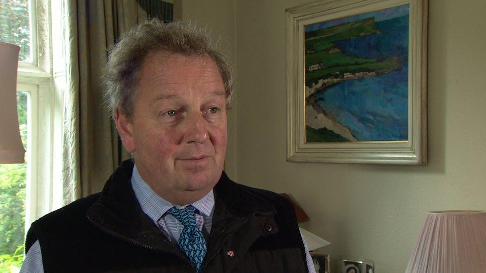 Danny Kinahan, an art expert who formerly worked as the Irish representative of the auction house Christies, is familiar with some of the paintings