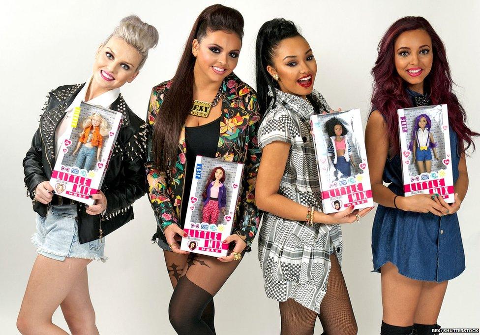 Little Mix and their dolls