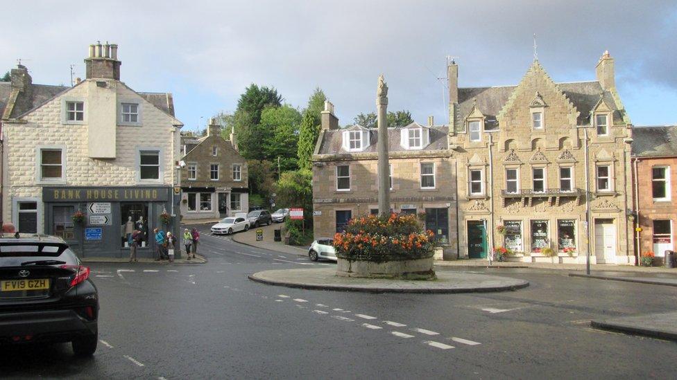 Melrose town centre