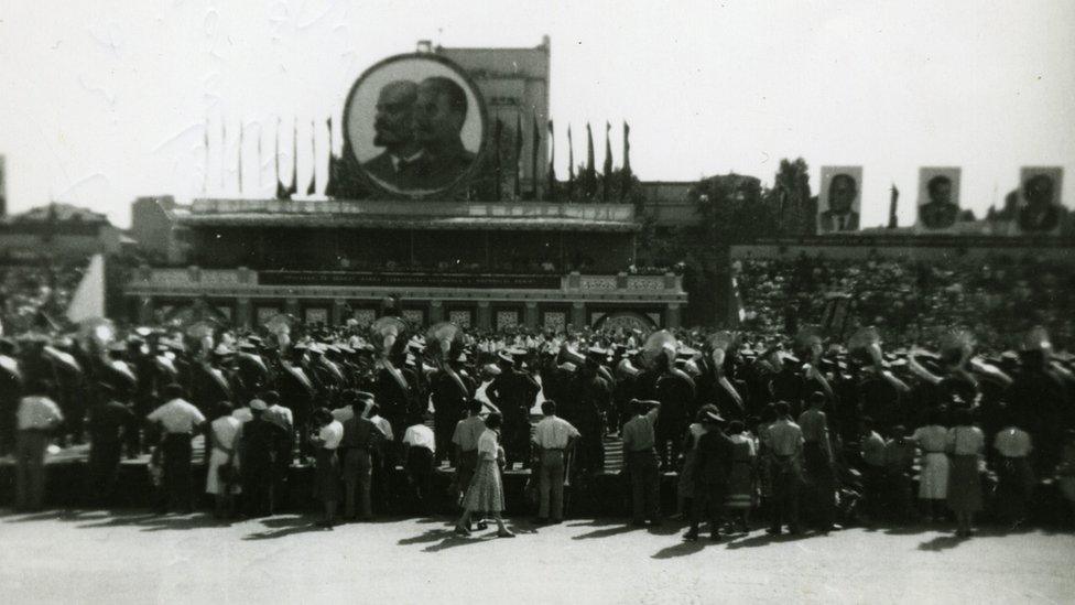 General picture of Soviet Union occupied Romania