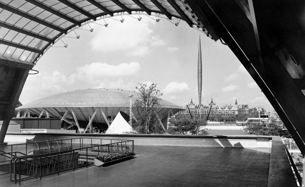 Festival of Britain South Bank sites