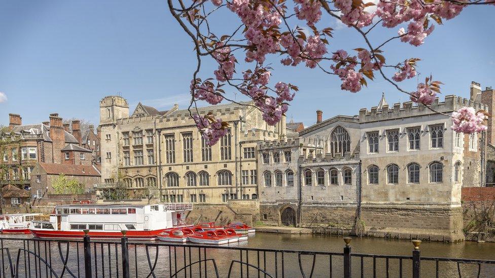 York Guildhall (from the river)