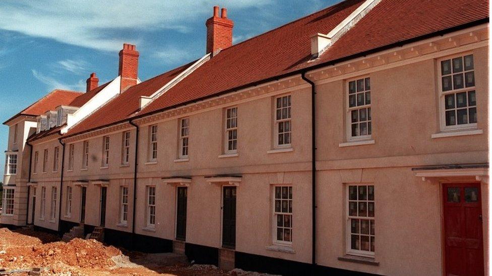 Poundbury in 1994