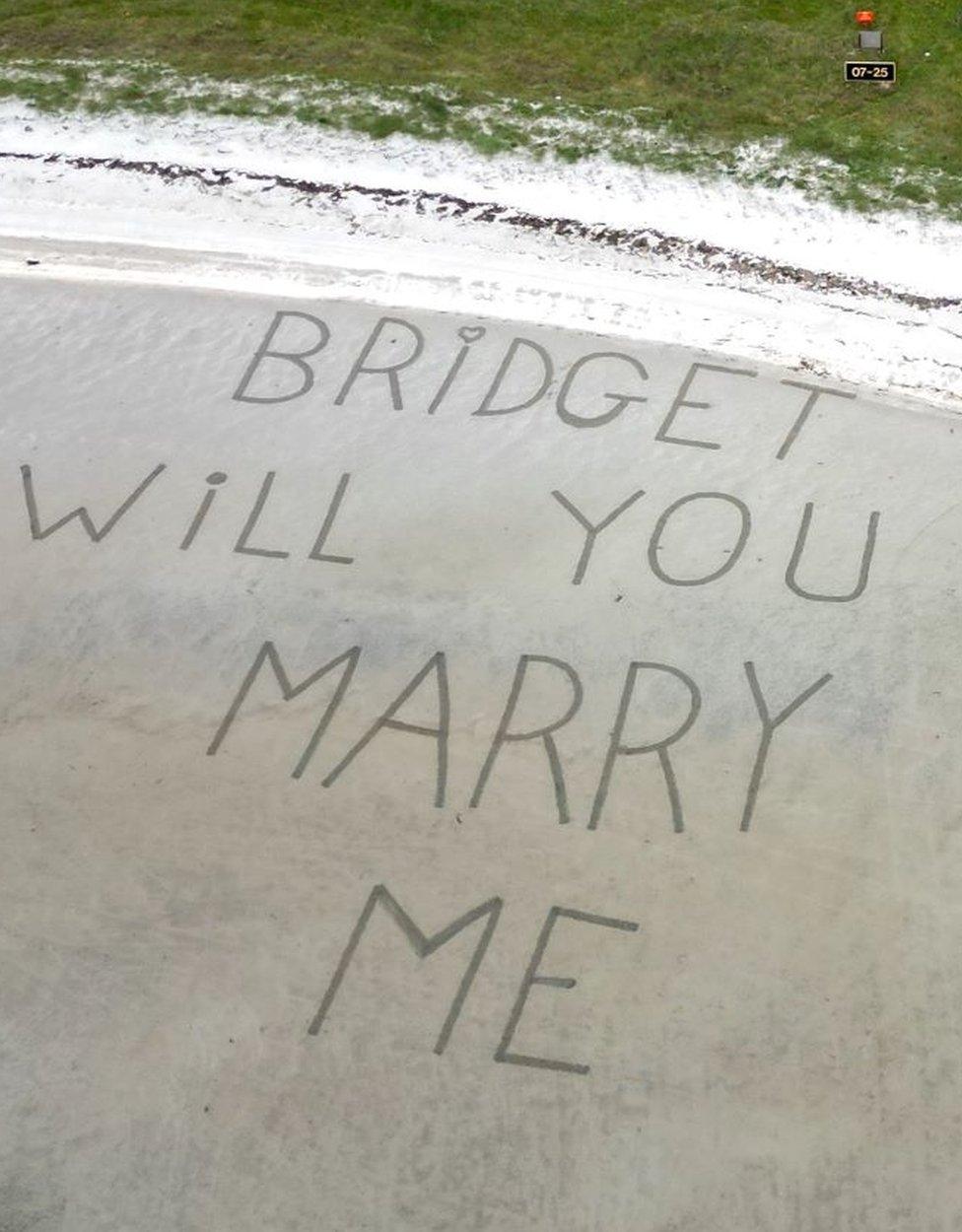 Beach proposal