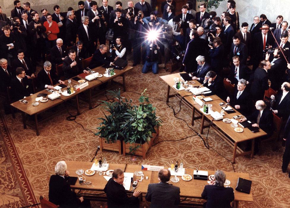 Visegrad meeting in February 1991