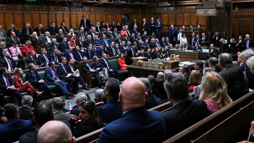 Prime Minister's Questions in the House of Commons