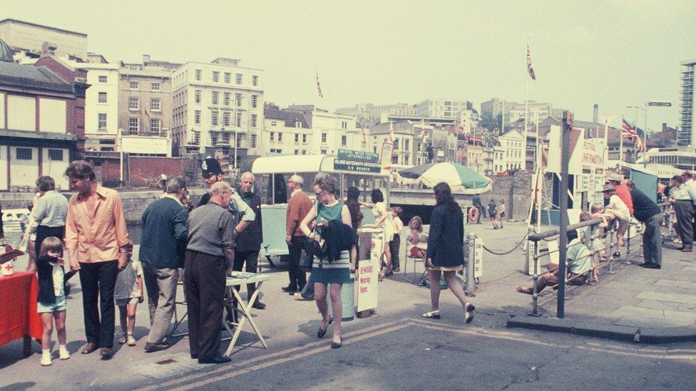 Bristol Water Festival in June 1971