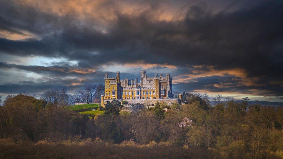 A view of Belvoir castle