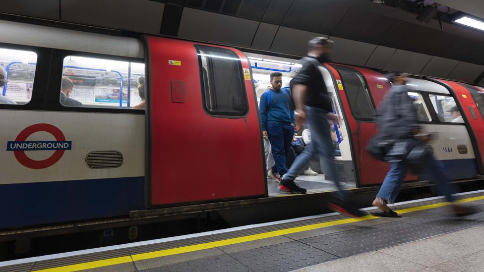 Passengers on the Underground