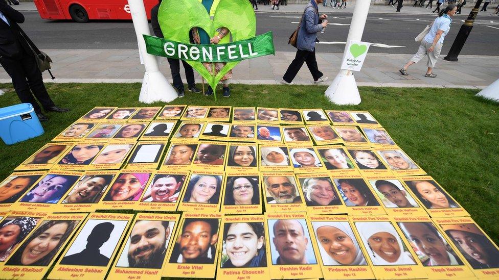 Pictures of victims of the Grenfell Tower fire