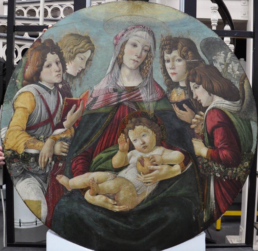 Madonna Of The Pomegranate