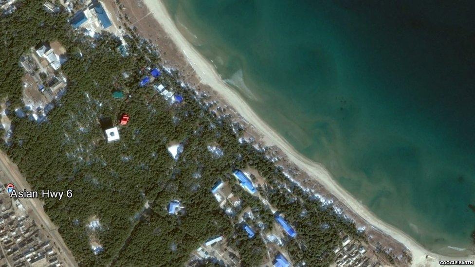 Google Earth: Sijung Beach