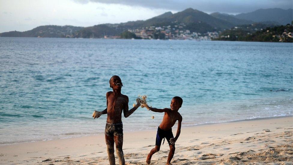 Beach in Grenada