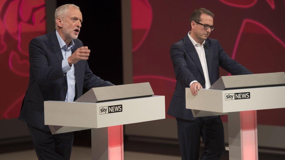 Jeremy Corbyn and Owen Smith