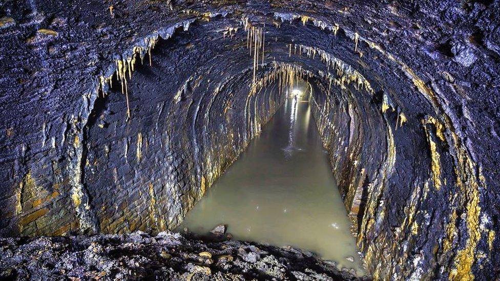 Inside the Rhondda Tunnel