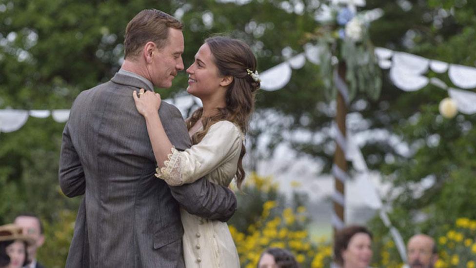 Michael Fassbender and Alicia Vikander