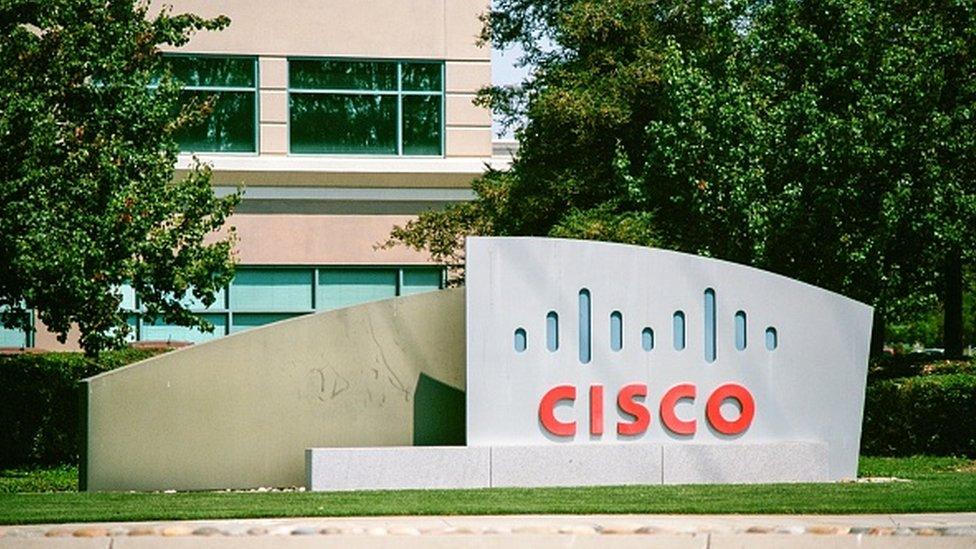 Silicon Valley headquarters of Cisco in San Jose, California