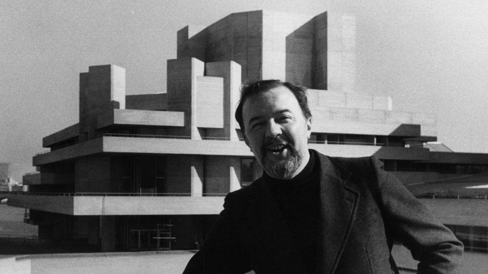 Sir Peter Hall in 1976