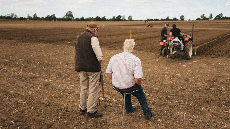 Ploughing in Fincham