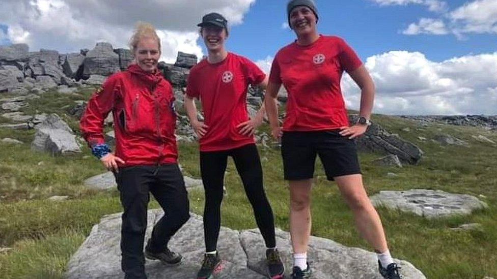 Clare Canty, Abby Robertson and Ruth Smith