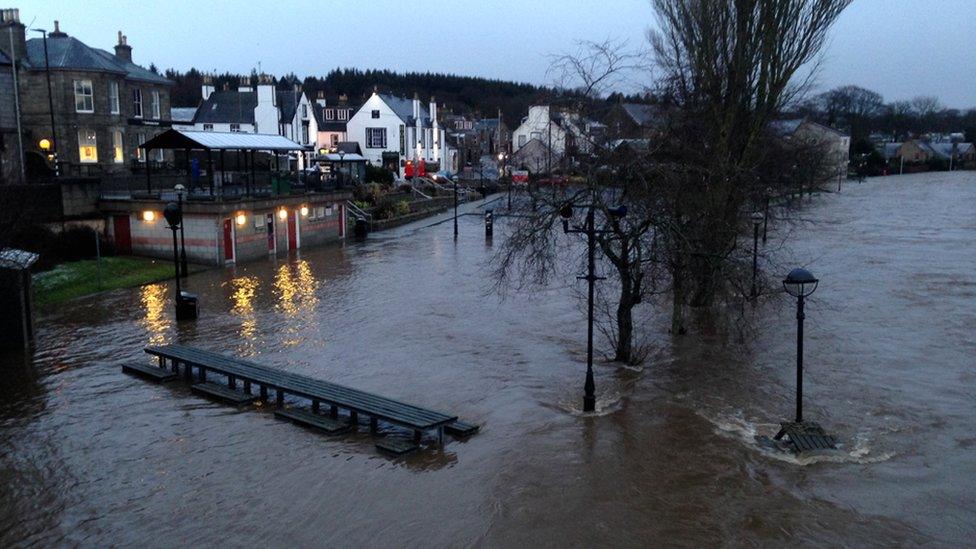 Ellon floods