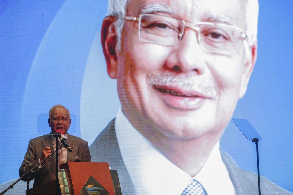 Malaysia Prime Minister Najib Razak speaks during the announcement of the revised budget 2016 at Putrajaya, Malaysia, 28 January 2016