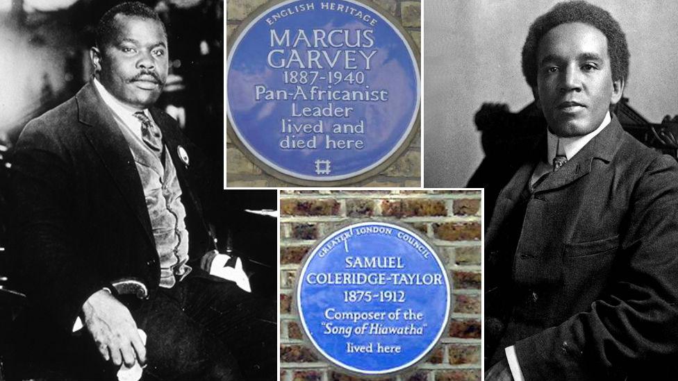 Marcus Garvey and Samuel Coleridge-Taylor