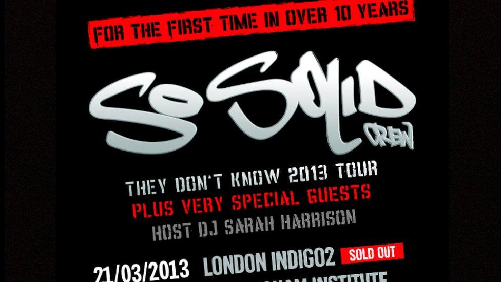 So Solid Crew re-union tour