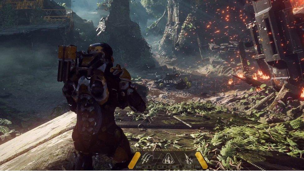 Anthem game footage