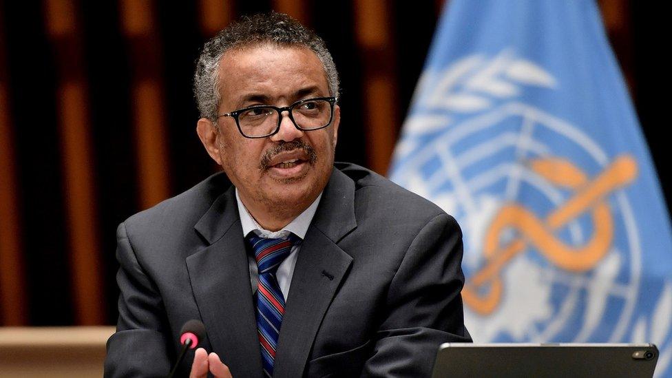 File photo of World Health Organization (WHO) director-general Tedros Adhanom Ghebreyesus