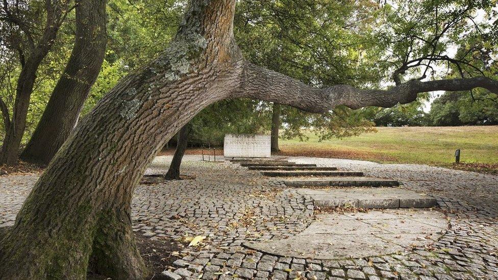 Kennedy Memorial landscape