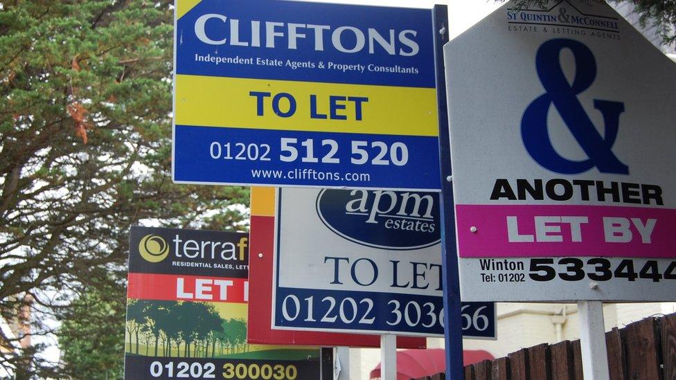 Lettings signs