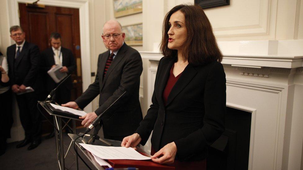 Northern Ireland Secretary Theresa Villiers