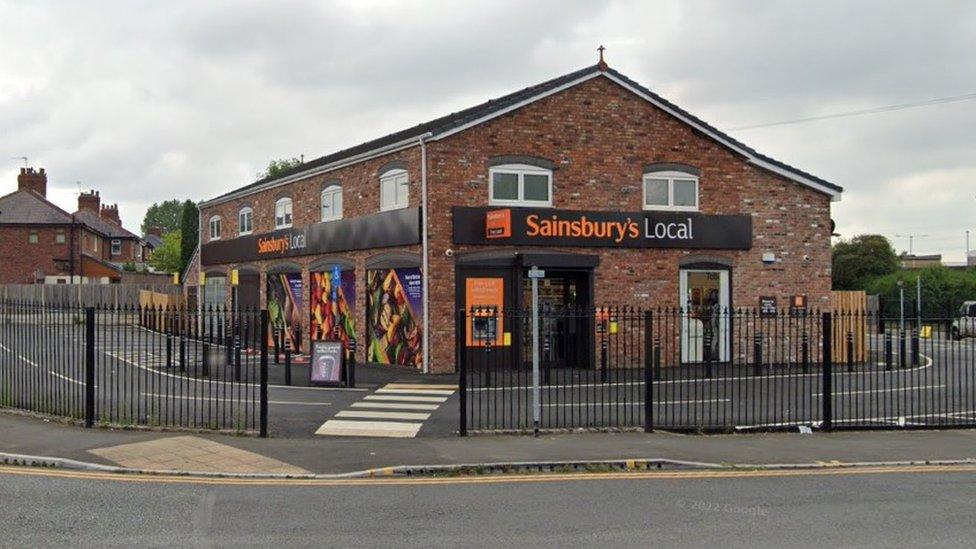 Sainsbury's Local store on Manchester Road