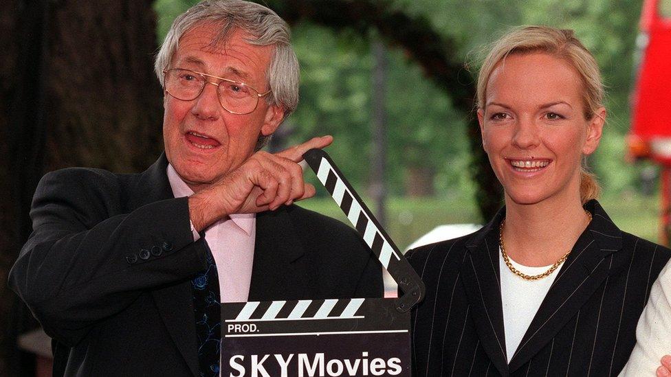 Barry Norman and Elisabeth Murdoch