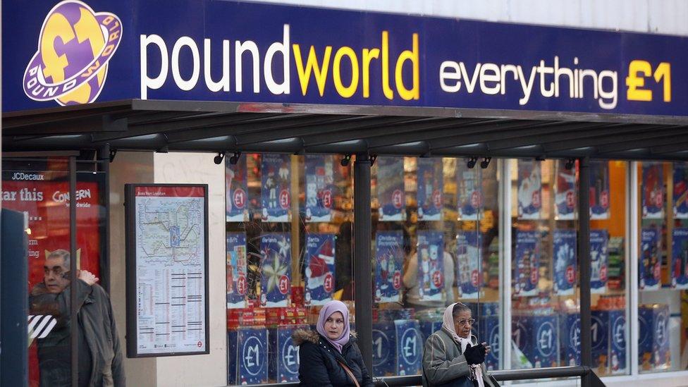 Poundworld store (in Lewisham)