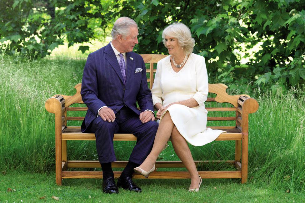 The Prince of Wales and Duchess of Cornwall