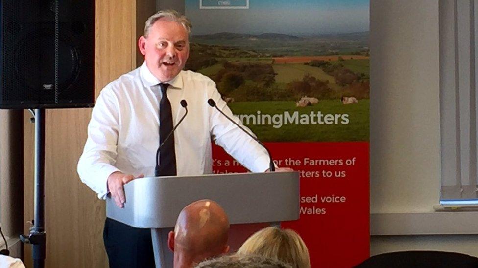 Guto Bebb at the Royal Welsh Show