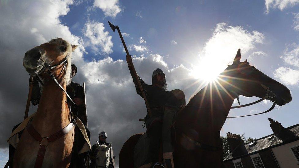 Re-enactors end 300-mile journey to recreate the Battle of Hastings