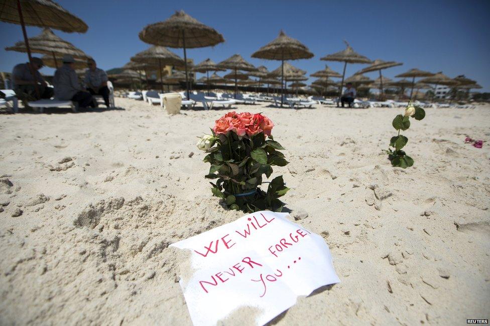 Beach at Sousse in Tunisia