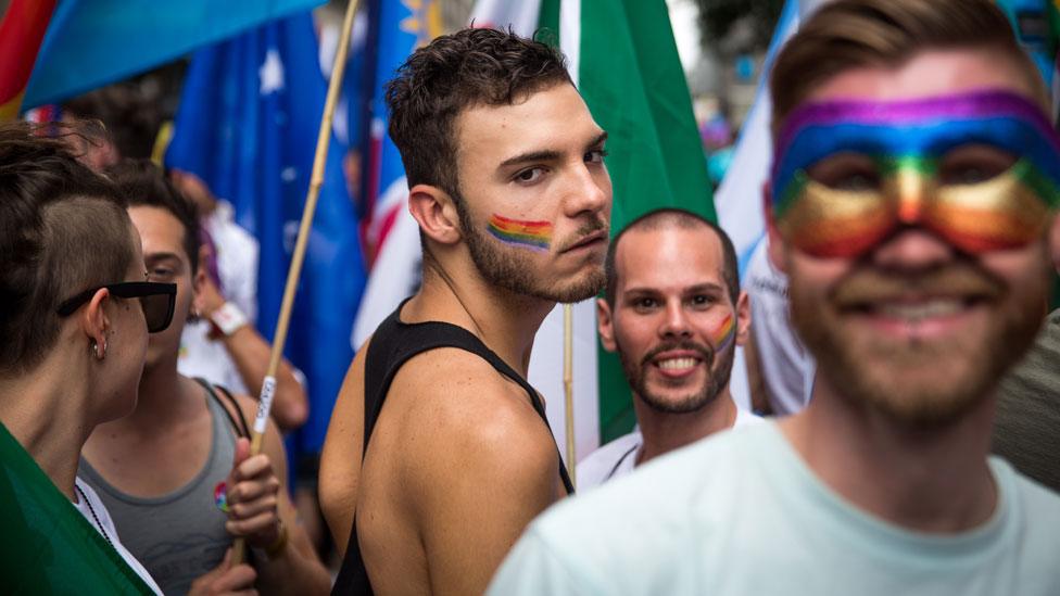 People at London Pride