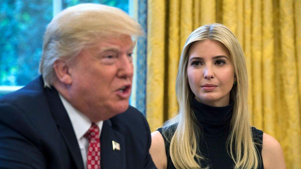 Donald and Ivanka Trump