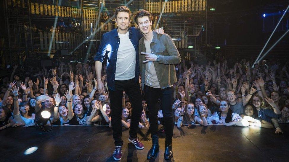 Shawn Mendes and Greg James, Sounds Like Friday Night, 2018