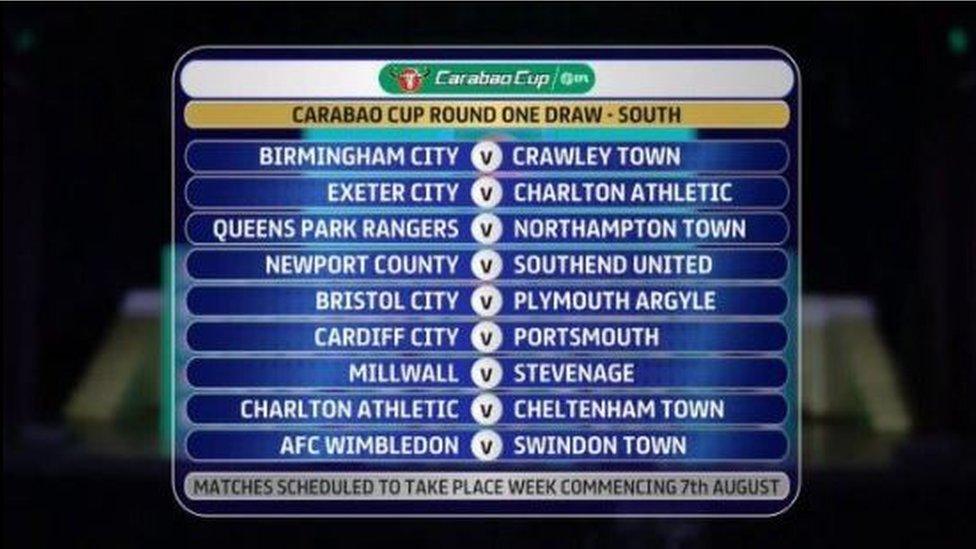 The draw with Charlton Athletic twice