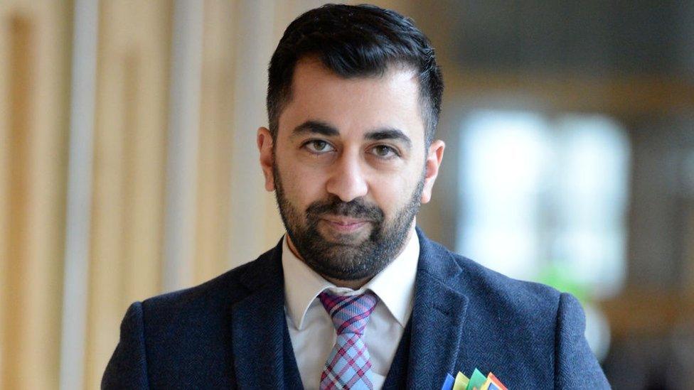 Justice Secretary Humza Yousaf