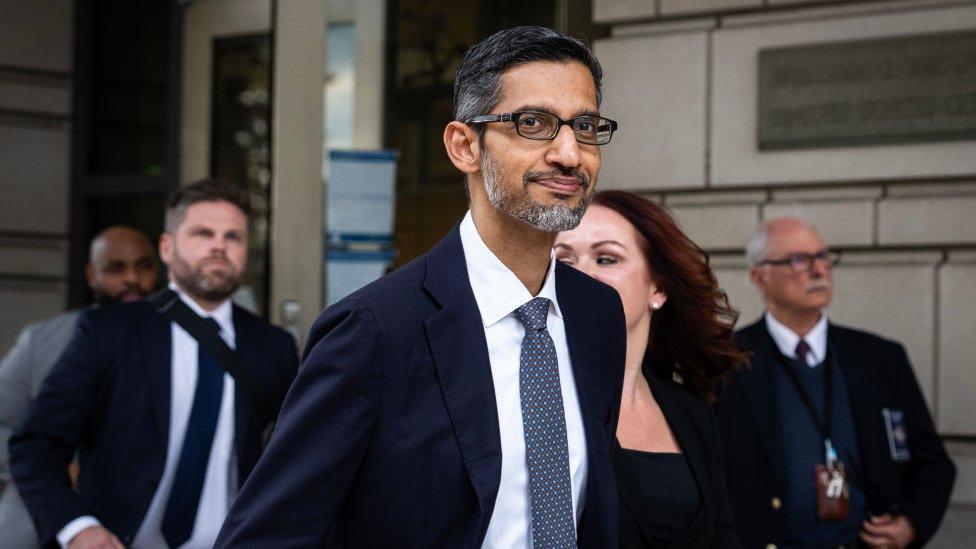 Sundar Pichai, chief executive of Alphabet, which owns Google