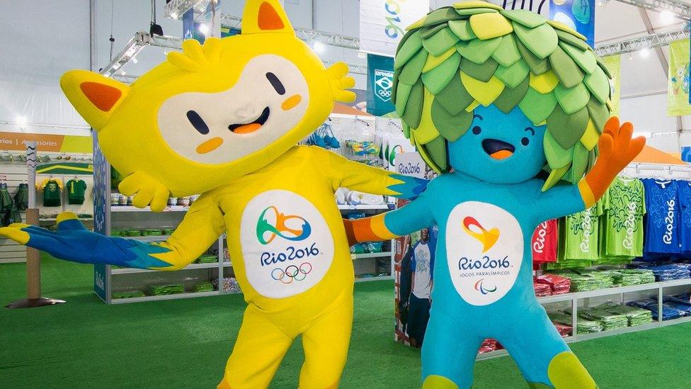 Mascots of the 2016 Olympic and Paralympic Games