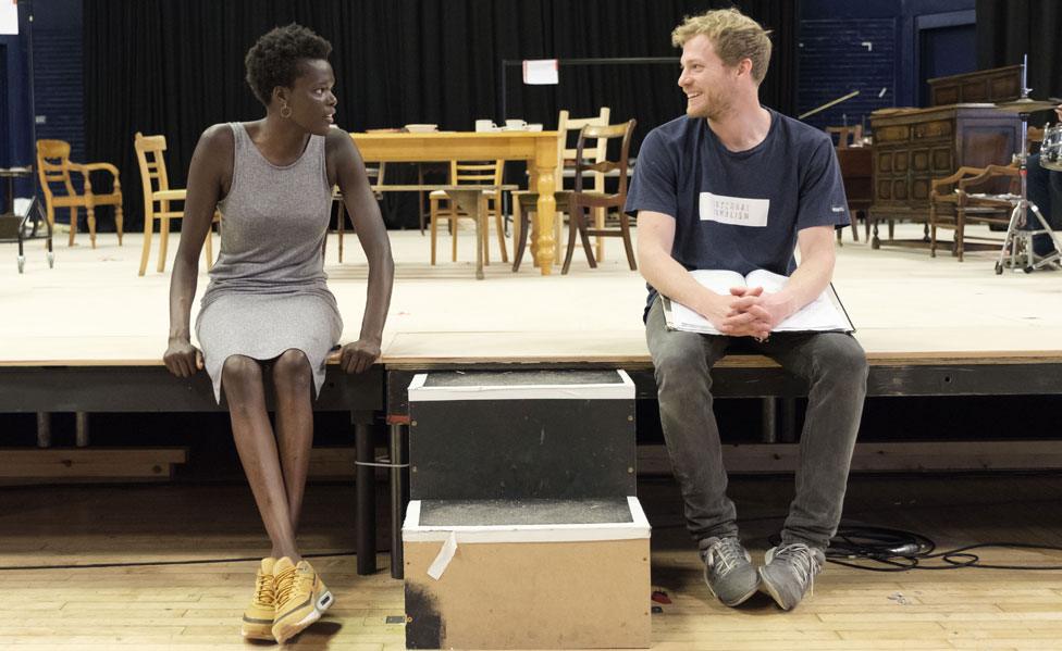 Sheila Atim and Sam Reid