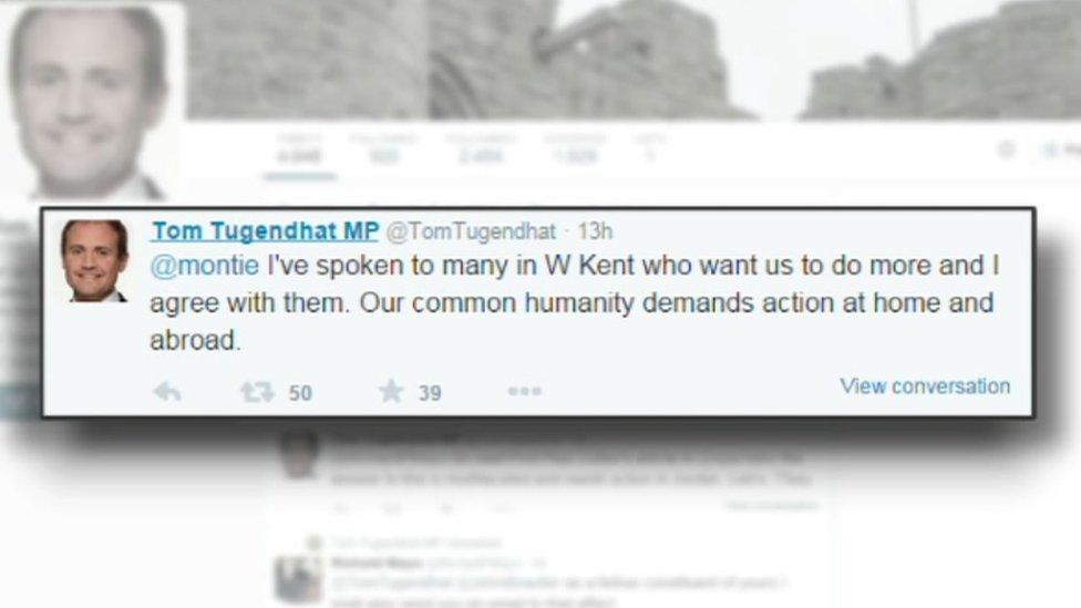 Tom Tugendhat tweet