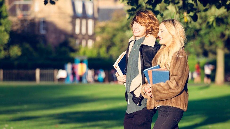 Students in Edinburgh